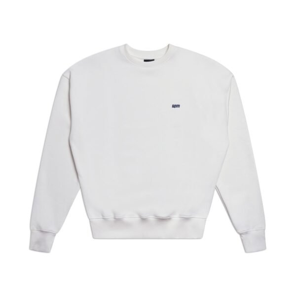 6PM Crewneck Coconut White
