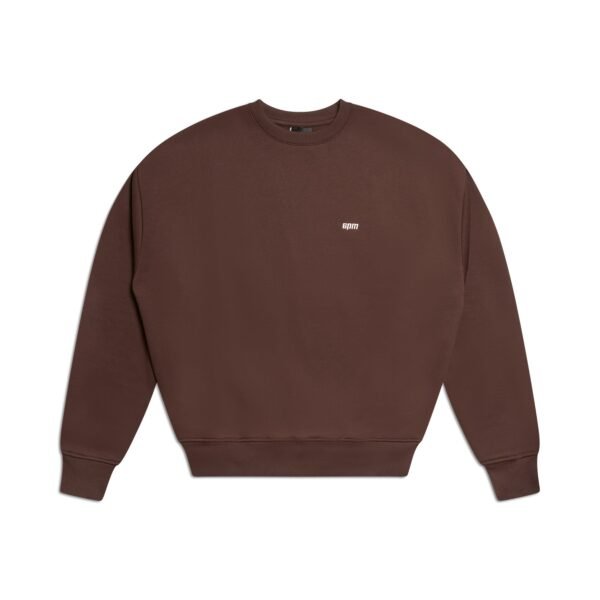 6PM Crewneck Chocolate Brown
