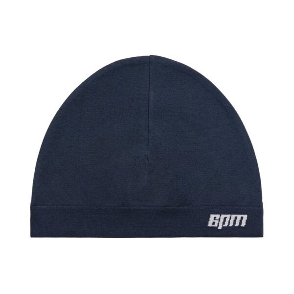 6PM Season Technical Logo Beanie Navy