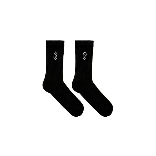 6PM Season Tennis Socks Black (2-Pack)