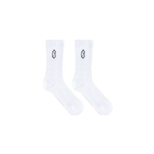 6PM Season Tennis Socks White (2-Pack)