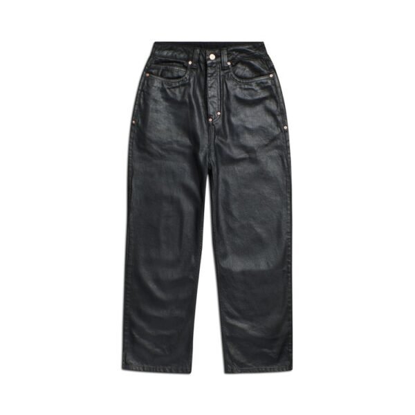 6PM Season Wax Coated Denim Black