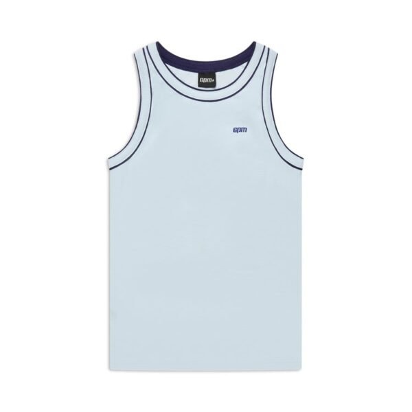 6PM Tanktop Baby Blue/White