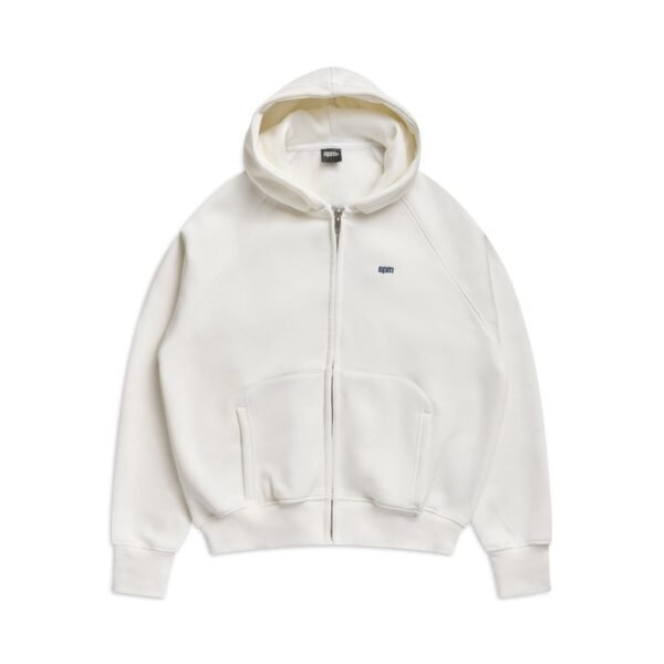 6PM Season Zip Hoodie Coconut White