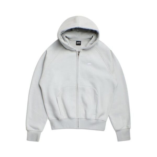6PM Season Zip Hoodie Smoke Grey