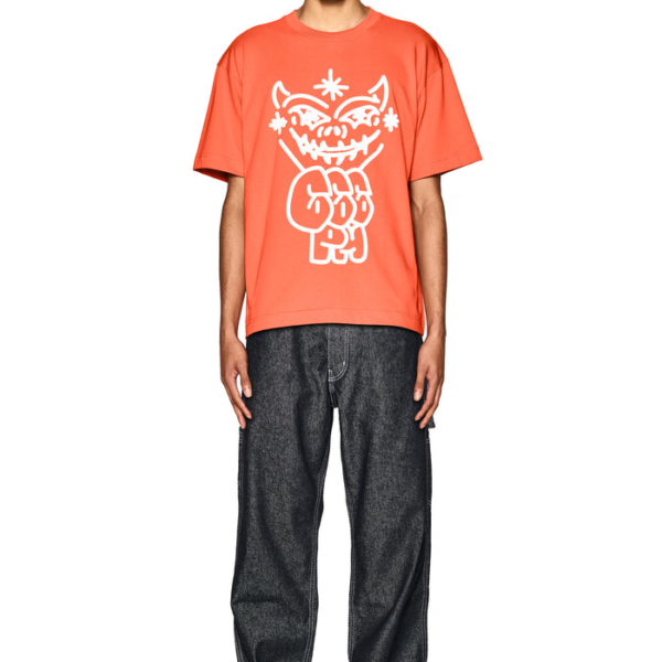 6PM Season DEMON T-SHIRT ORANGE