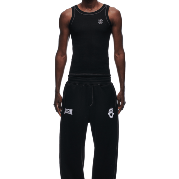 6PM Season ICON TANK TOP BLACK