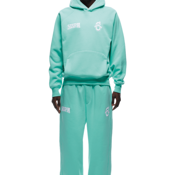 6PM Season ICONS HOODIE LIGHT MOSS