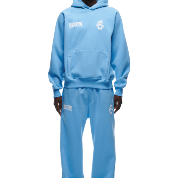 6PM Season ICONS HOODIE SKY BLUE