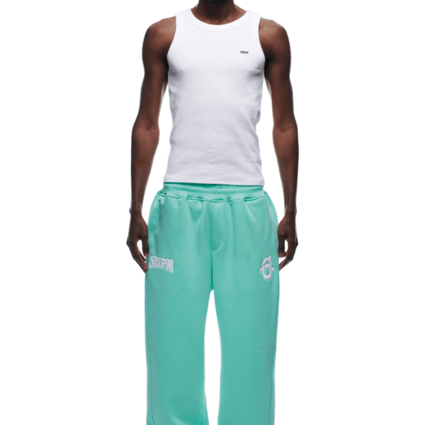 6PM Season ICONS OPEN LEG JOGGER LIGHT MOSS