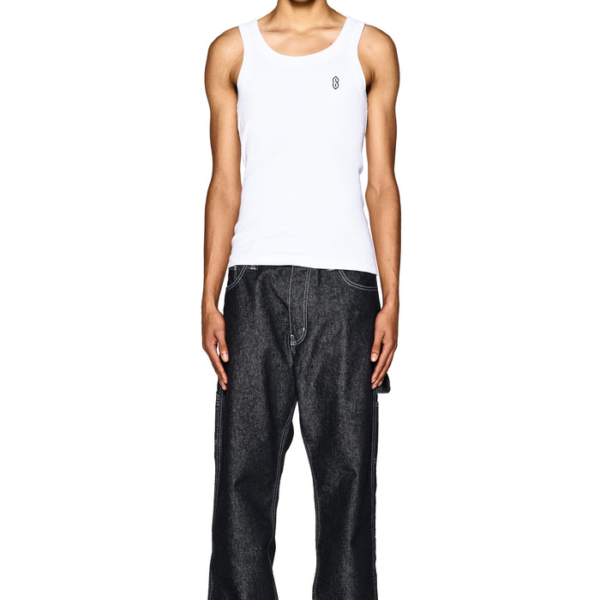 6PM Season LOGO DENIM JEANS BLACK