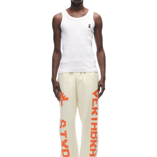 6PM Season LOGO JOGGER CREAM