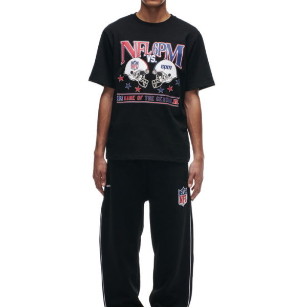 6PM Season NFL VS 6PM T-SHIRT BLACK