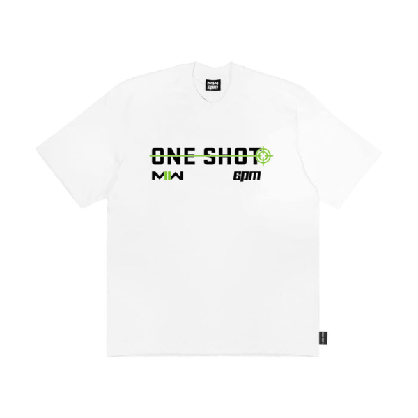 6PM Season ONE SHOT T-SHIRT WHITE