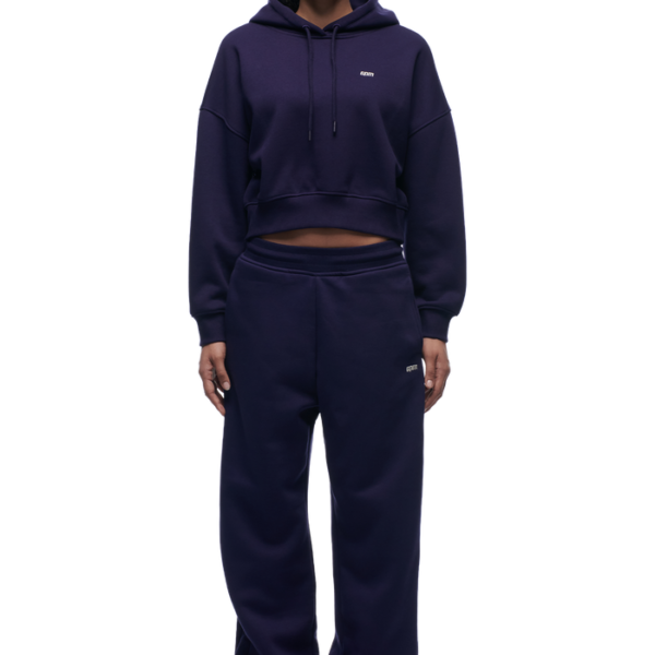 6PM Season  WMNS CROPPED HOODIE ORBIT BLUE