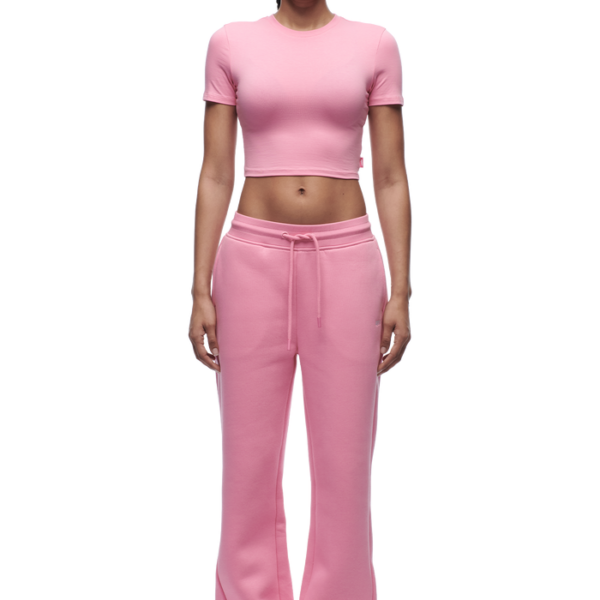 6PM Season WMNS CROPPED T-SHIRT BUBBLEGLOW