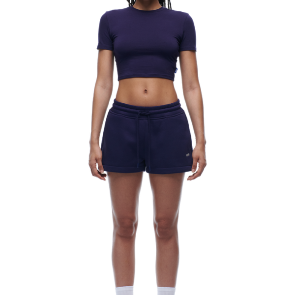 6PM Season WMNS CROPPED T-SHIRT ORBIT BLUE