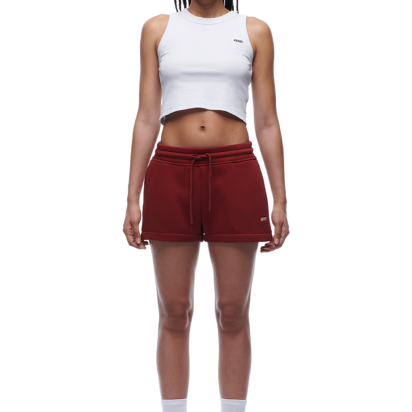 6PM Season WMNS SHORTS WINE RED