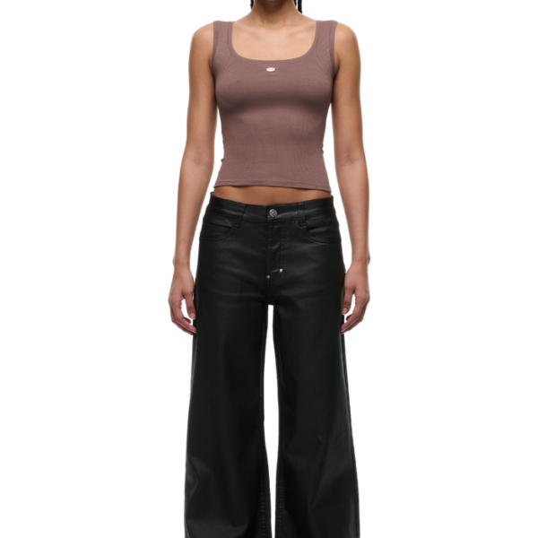 6PM Season WMNS WIDE DENIM HASH BROWNIE