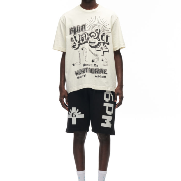 6PM Season YOGA T-SHIRT CREAM